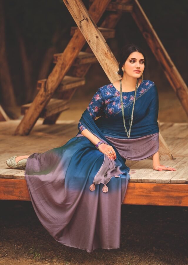 Velvet Saree New Design 2021 Party Wear Saree Online Shopping 08