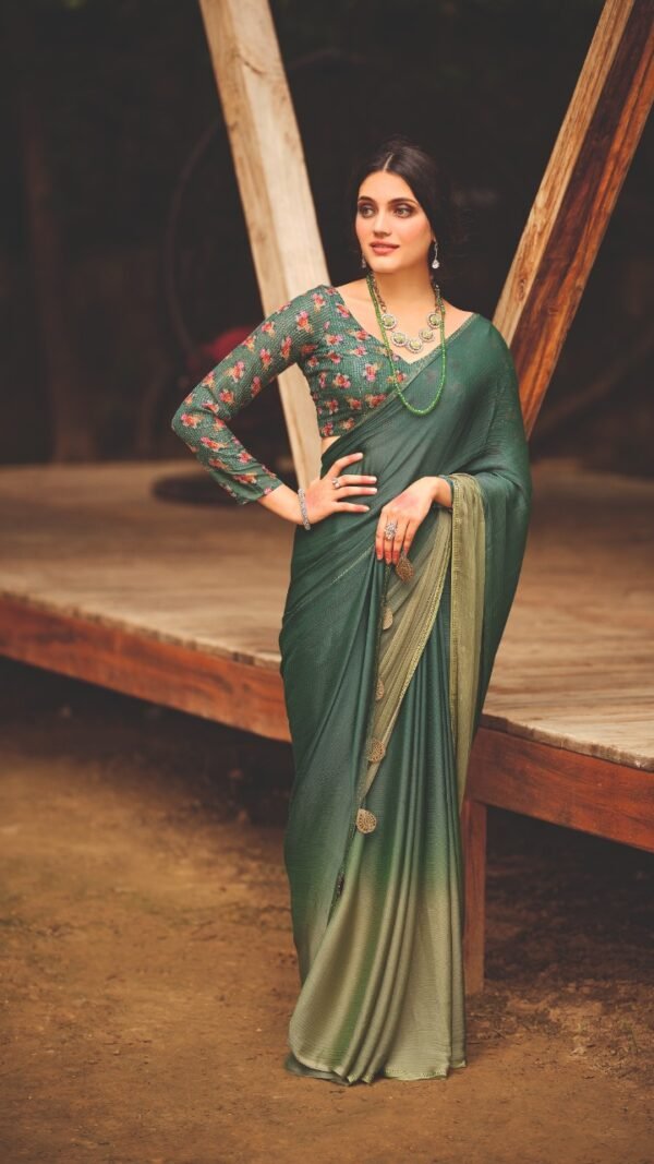 Velvet Saree New Design 2021 Party Wear Saree Online Shopping 09