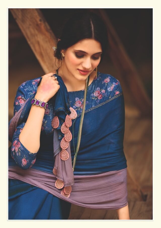 Velvet Saree New Design 2021 Party Wear Saree Online Shopping 11