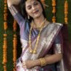 Kanchipuram Pure Silk Handloom Saree with Pure Jari 04