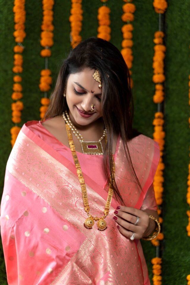 Kanchipuram Pure Silk Handloom Saree with Pure Jari 05