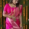 Kanchipuram Pure Silk Handloom Saree with Pure Jari 07