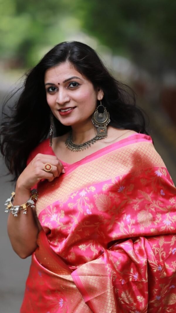 Rich Soft Silk Saree with Heavy Jacquard Border 02