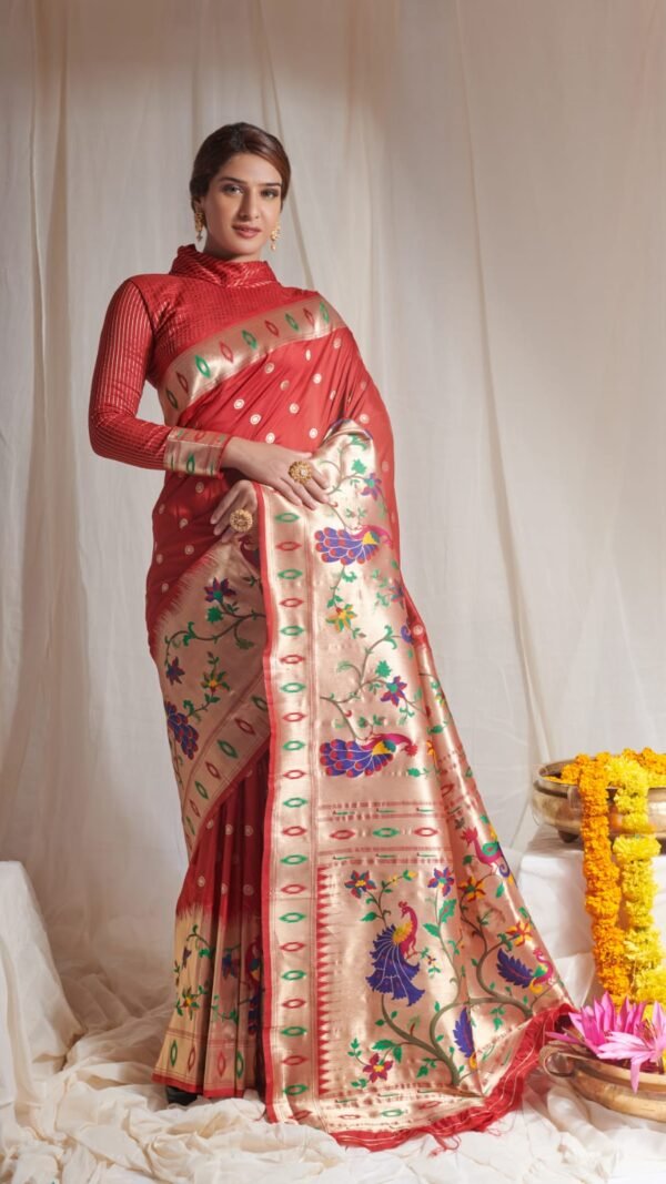 Exclusive Pure Silk Paithani Saree 04