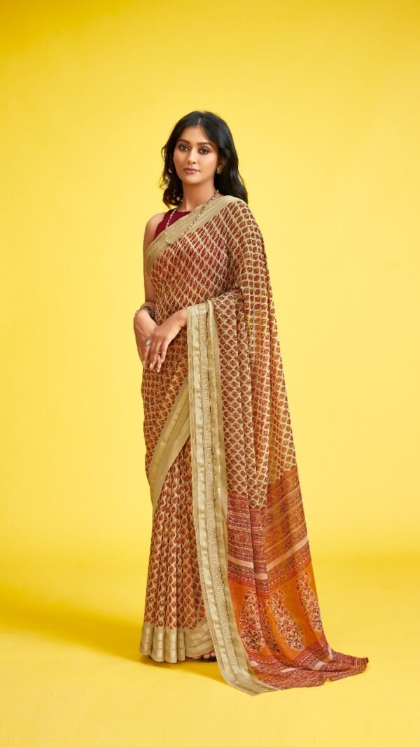 Heavy Georgette Sarees Online Shopping India 04