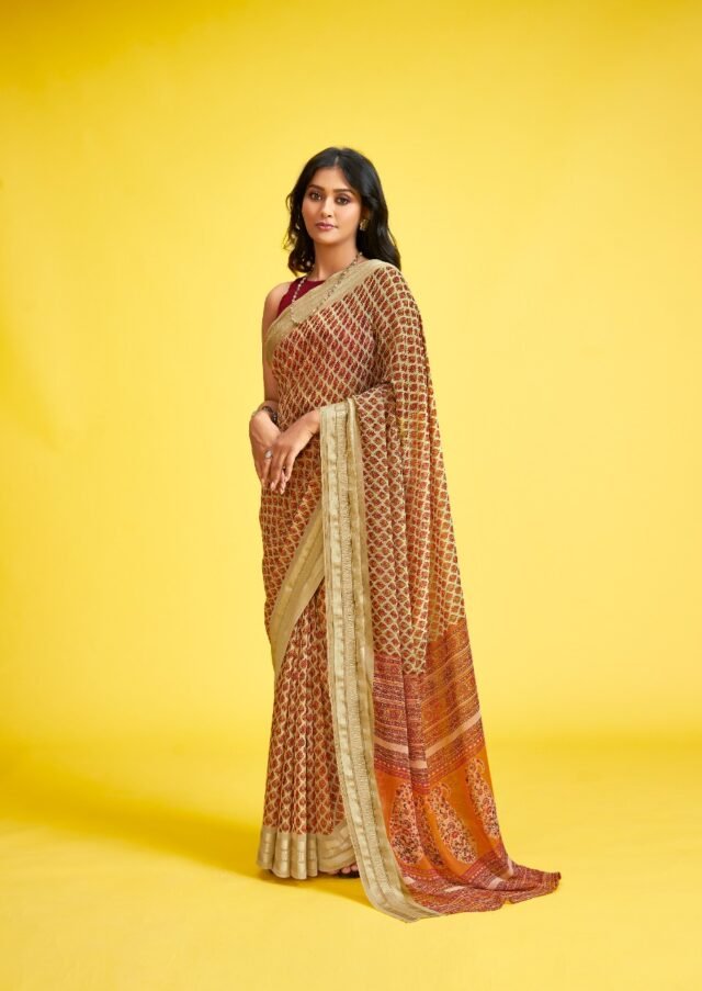 Heavy Georgette Sarees Online Shopping India 04