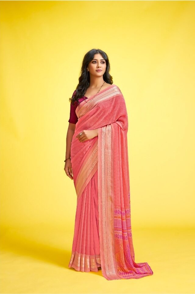 Heavy Georgette Sarees Online Shopping India 09