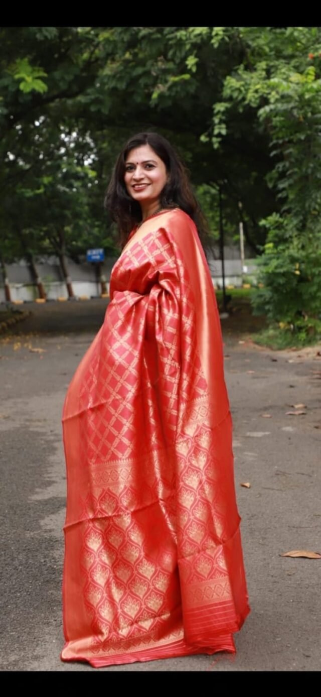 Rich Soft Silk Saree with Heavy Jacquard Border 04