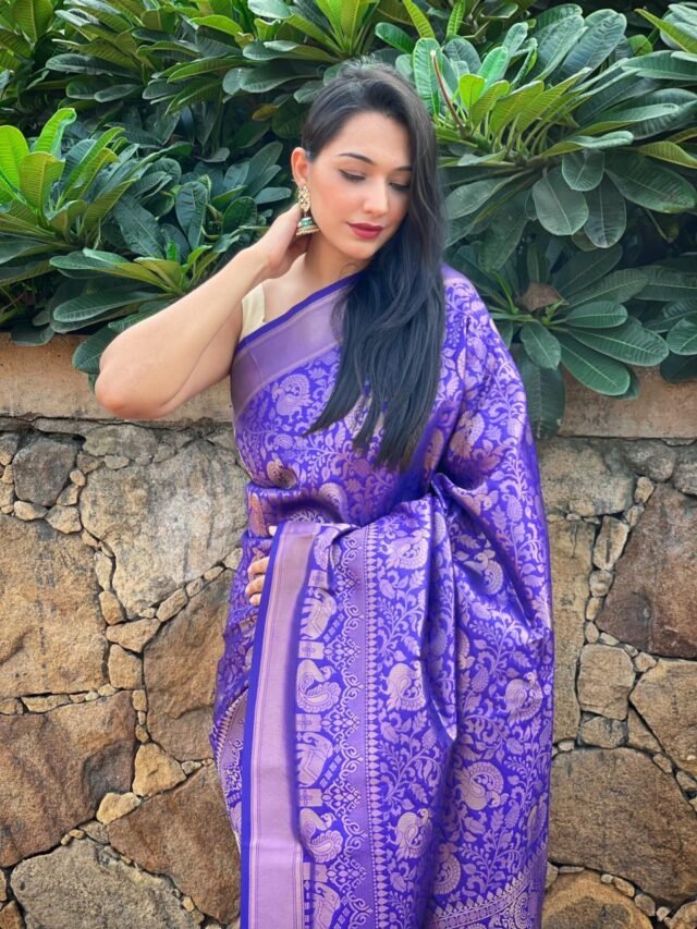 Kanjivaram Weaving Silk Saree Collection 03
