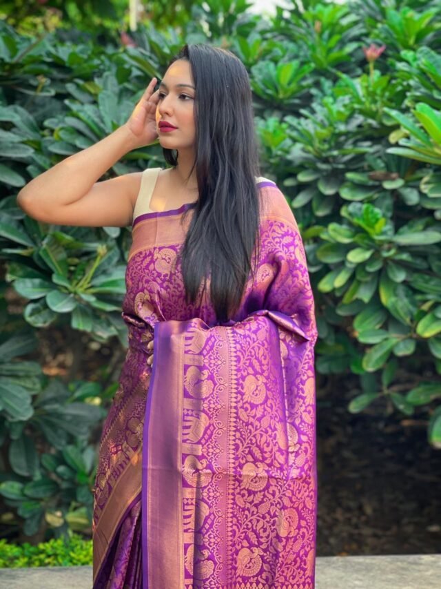 Kanjivaram Weaving Silk Saree Collection 05