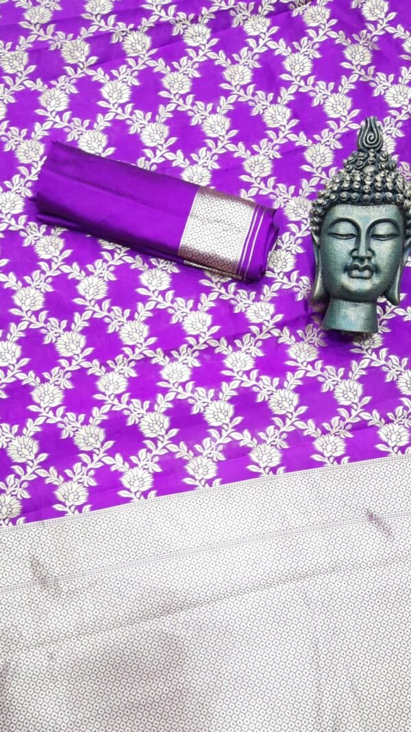 Rich Soft Silk Saree with Heavy Jacquard Border 05