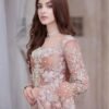 Pakistani Suits Butterfly Net Heavy Embroidered with Moti Work 11