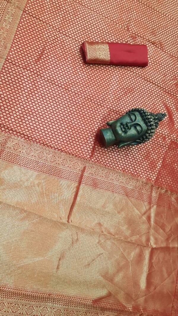 Rich Soft Silk Saree with Heavy Jacquard Border 06