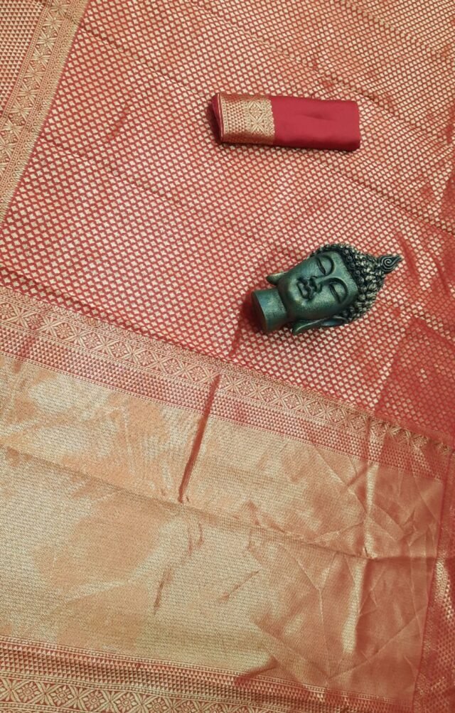 Rich Soft Silk Saree with Heavy Jacquard Border 06