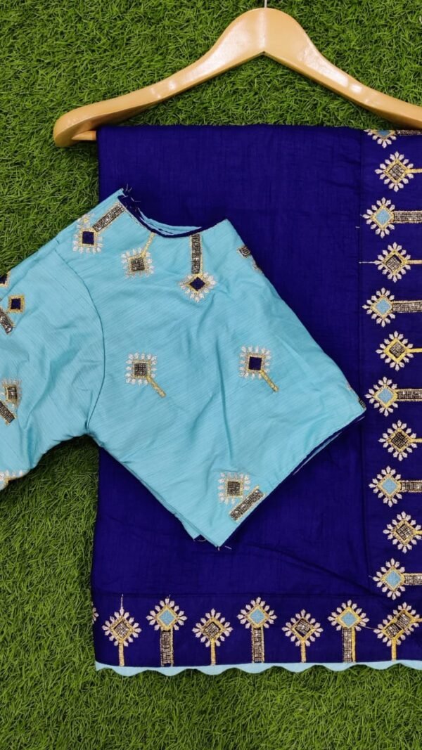 Pure Dola Silk with Heavy Work Saree 07