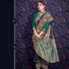 Soft Silk Weaving With Leheriya Zari Weaving Saree 03