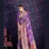 Soft Silk Weaving With Leheriya Zari Weaving Saree 04