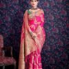 Soft Silk Weaving With Leheriya Zari Weaving Saree 06