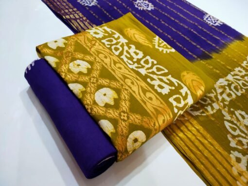Batik Cotton Dress Material 03