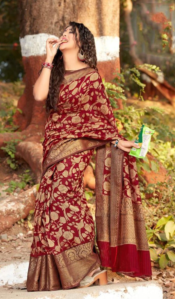 Chanderi Cotton Sarees Wholesale Online 10