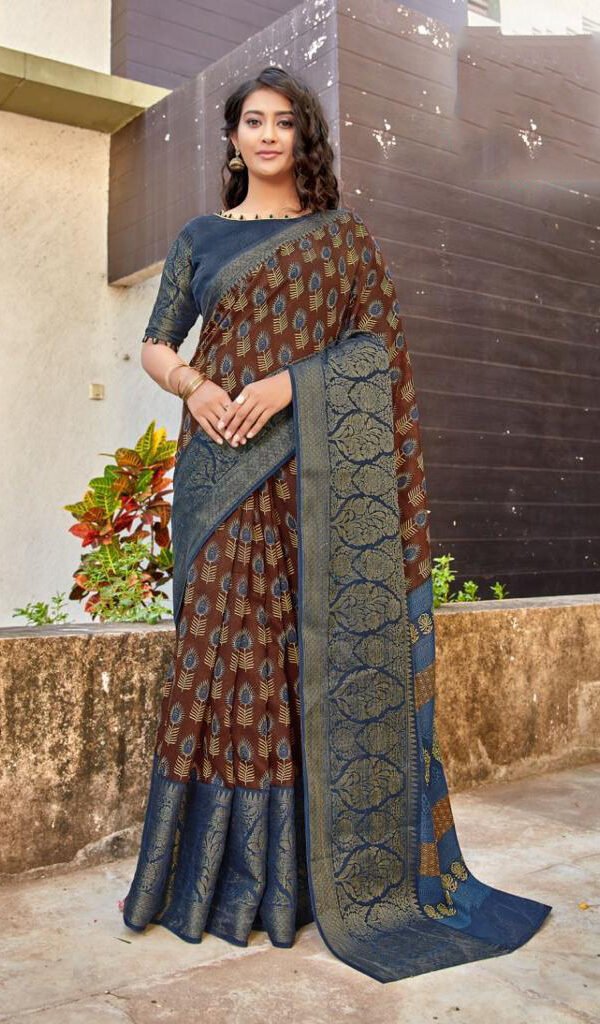 Chanderi Cotton Sarees Wholesale Online 12