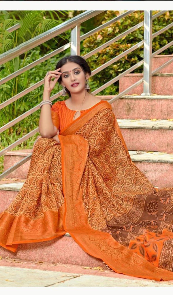 Chanderi Cotton Sarees Wholesale Online 13