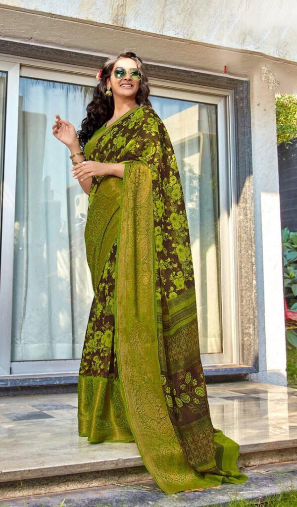 Chanderi Cotton Sarees Wholesale Online 17