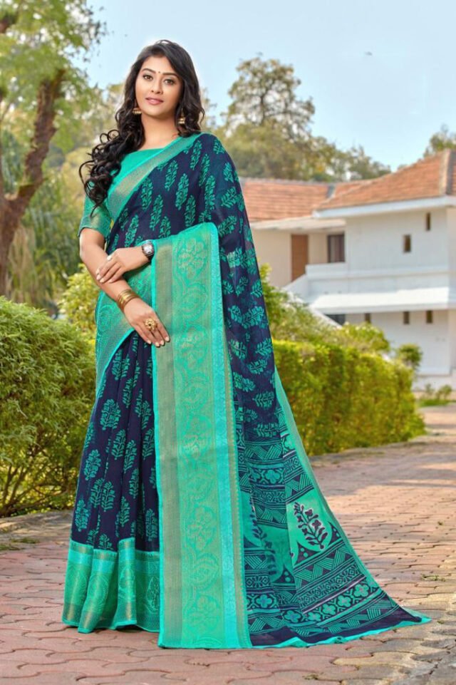 Chanderi Cotton Sarees Wholesale Online 03