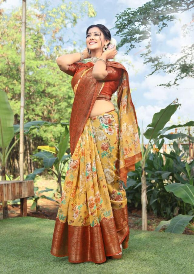 Chanderi Cotton Sarees Wholesale Online 06