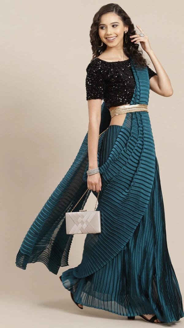 Classy Looking Soft Pure Georgette Saree 04