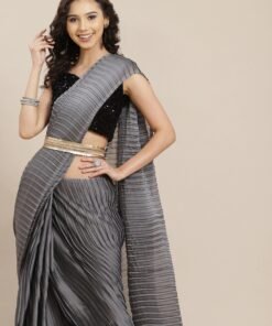 Classy Looking Soft Pure Georgette Saree 02