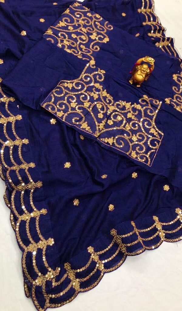 Dola Silk Saree Party Wear 02