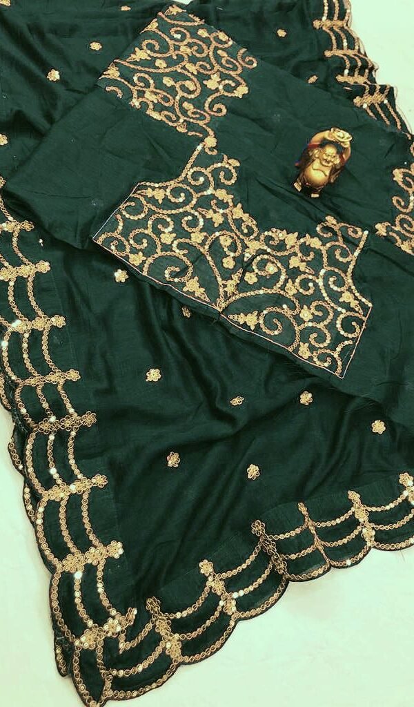 Dola Silk Saree Party Wear 03