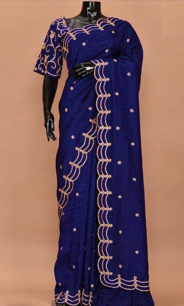 Dola Silk Saree Party Wear 02