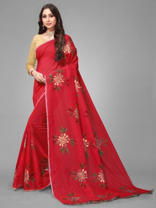 Heavy Chanderi Saree Online India 02