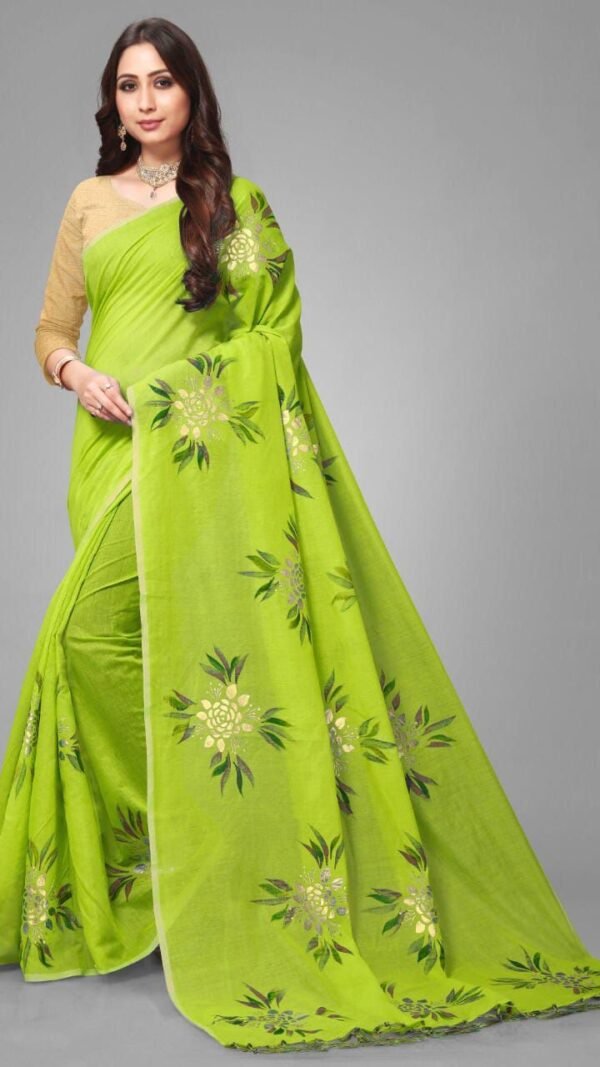 Heavy Chanderi Saree Online India 03