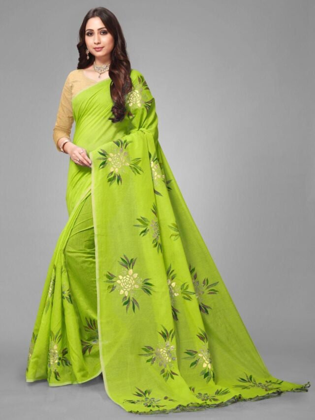 Heavy Chanderi Saree Online India 03