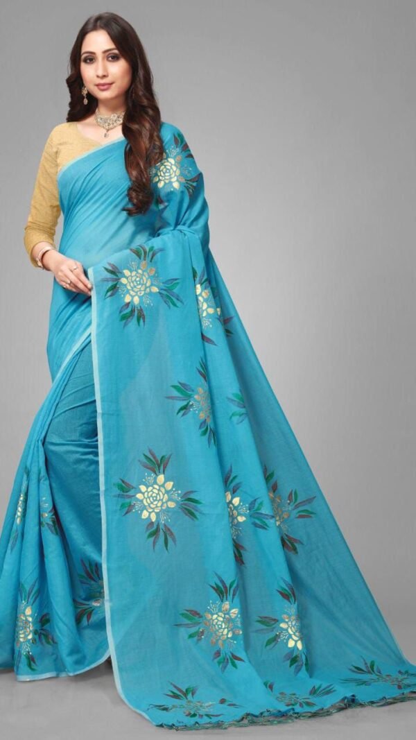 Heavy Chanderi Saree Online India 04