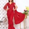 Imported Silk Lycra Read To Wear Saree 03