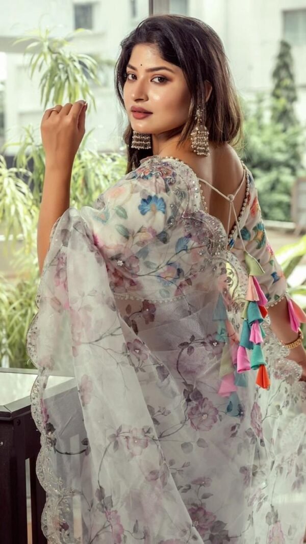 Organza Latest Designers Fashion Sarees