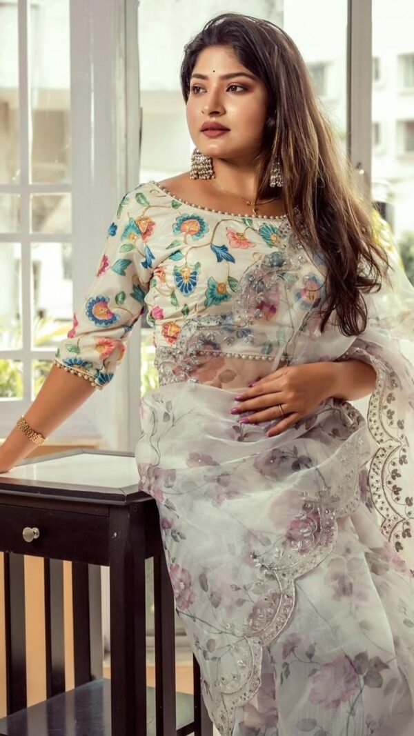 Organza Latest Designers Fashion Sarees