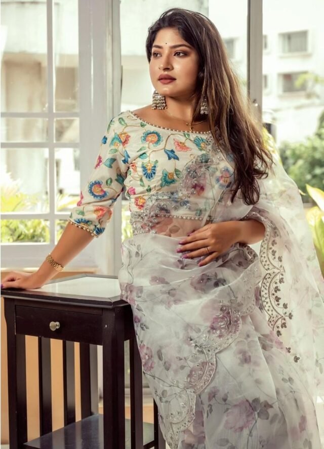Organza Latest Designers Fashion Sarees