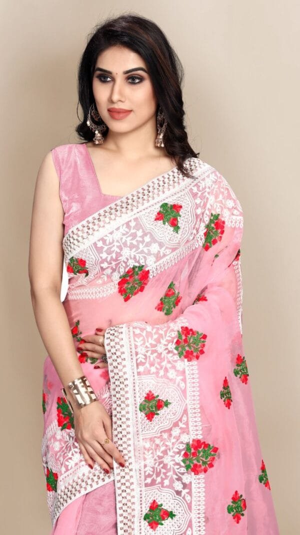 Embroidery Lace Border Work