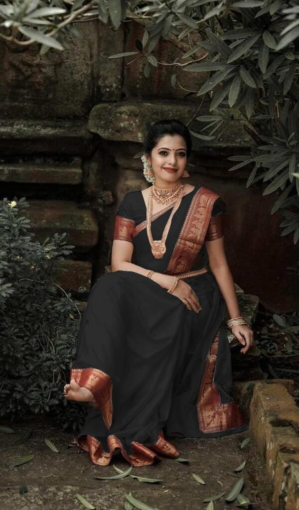Soft Lichi Silk Saree Online India Shopping 02
