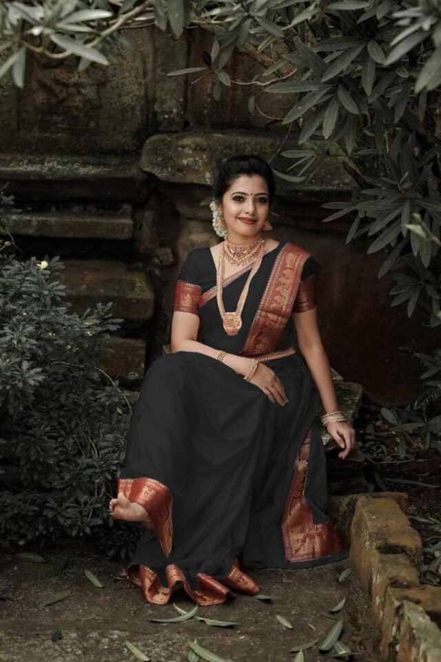 Soft Lichi Silk Saree Online India Shopping 02