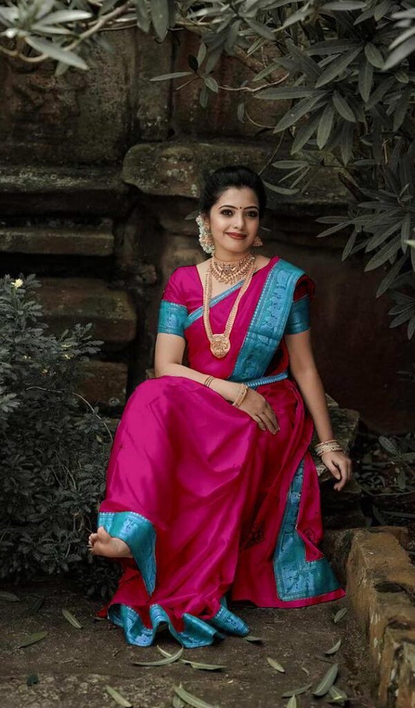 Soft Lichi Silk Saree Online India Shopping 04