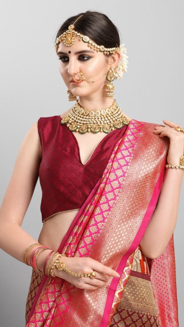 Soft Traditional Kanjivaram Silk Saree 01