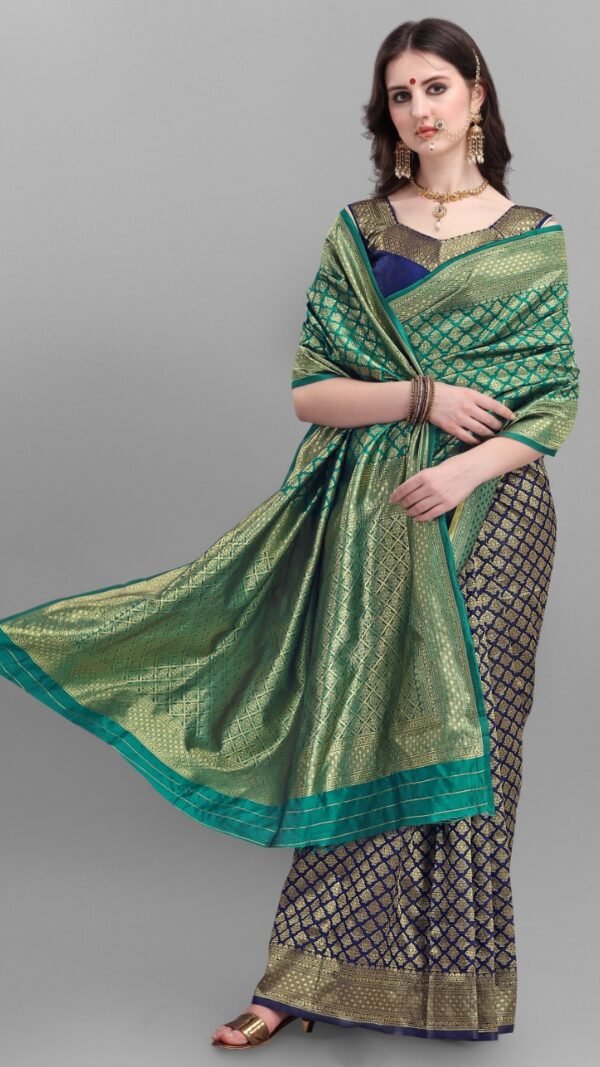 Soft Traditional Kanjivaram Silk Saree 08