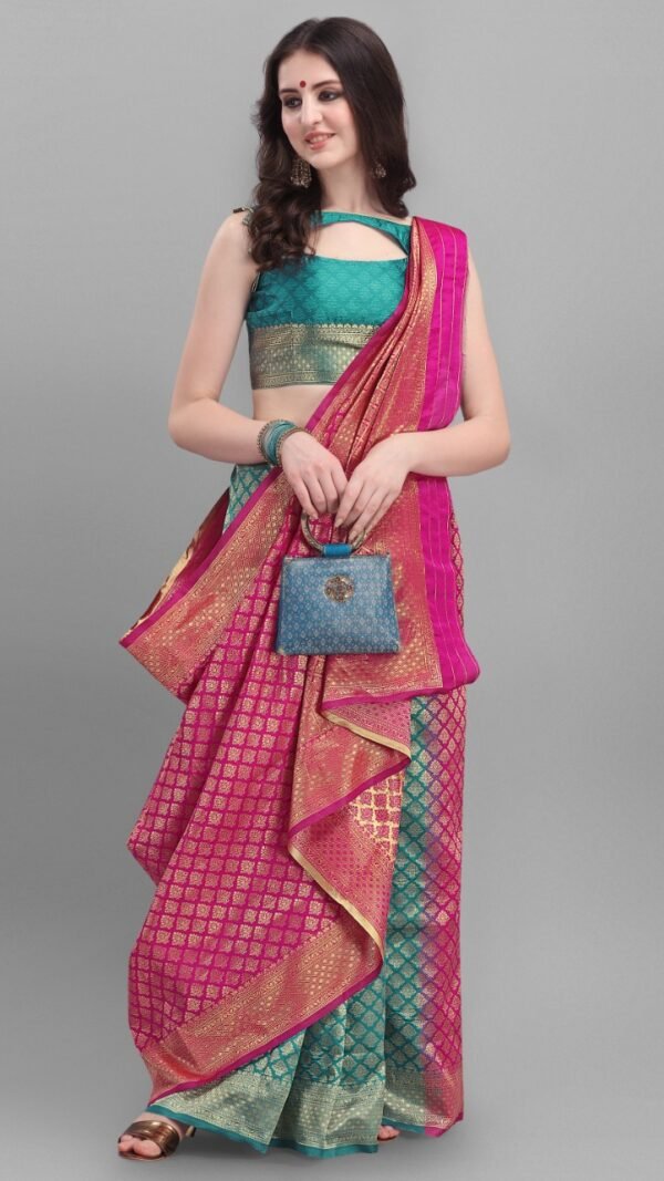 Soft Traditional Kanjivaram Silk Saree 04