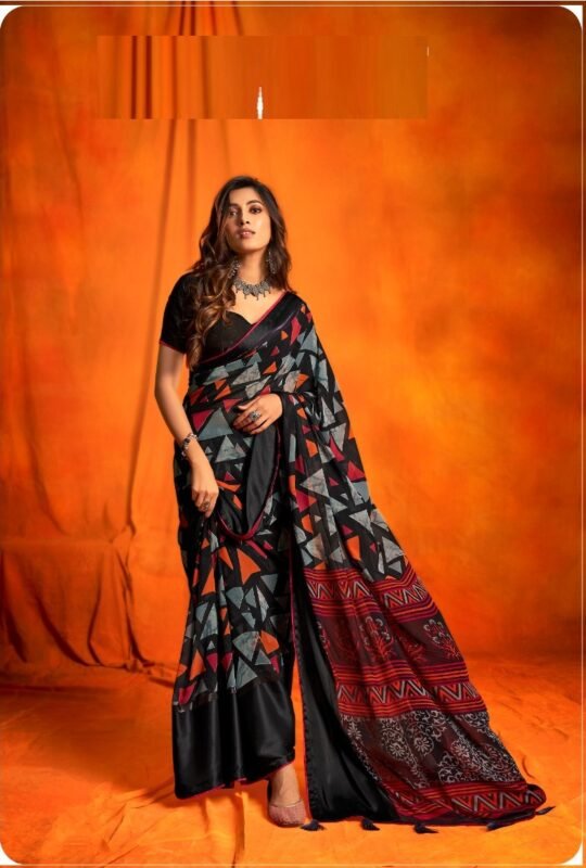 Gajari Resham Border Soft Silk Bandhani Saree in Ooty at best price by  Sankalp Edge Pvt Ltd - Justdial